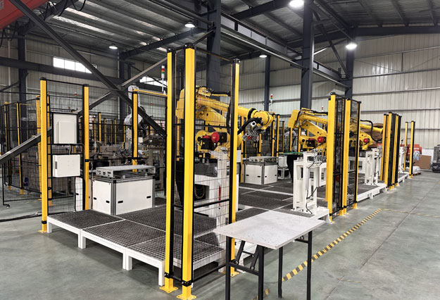 Machining loading and unloading automation