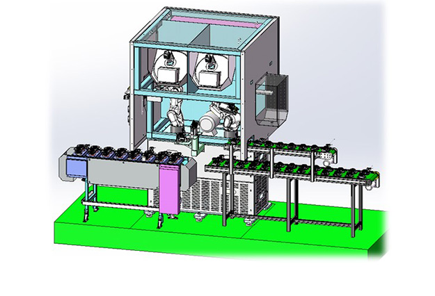 Powder metallurgy defect detection equipment